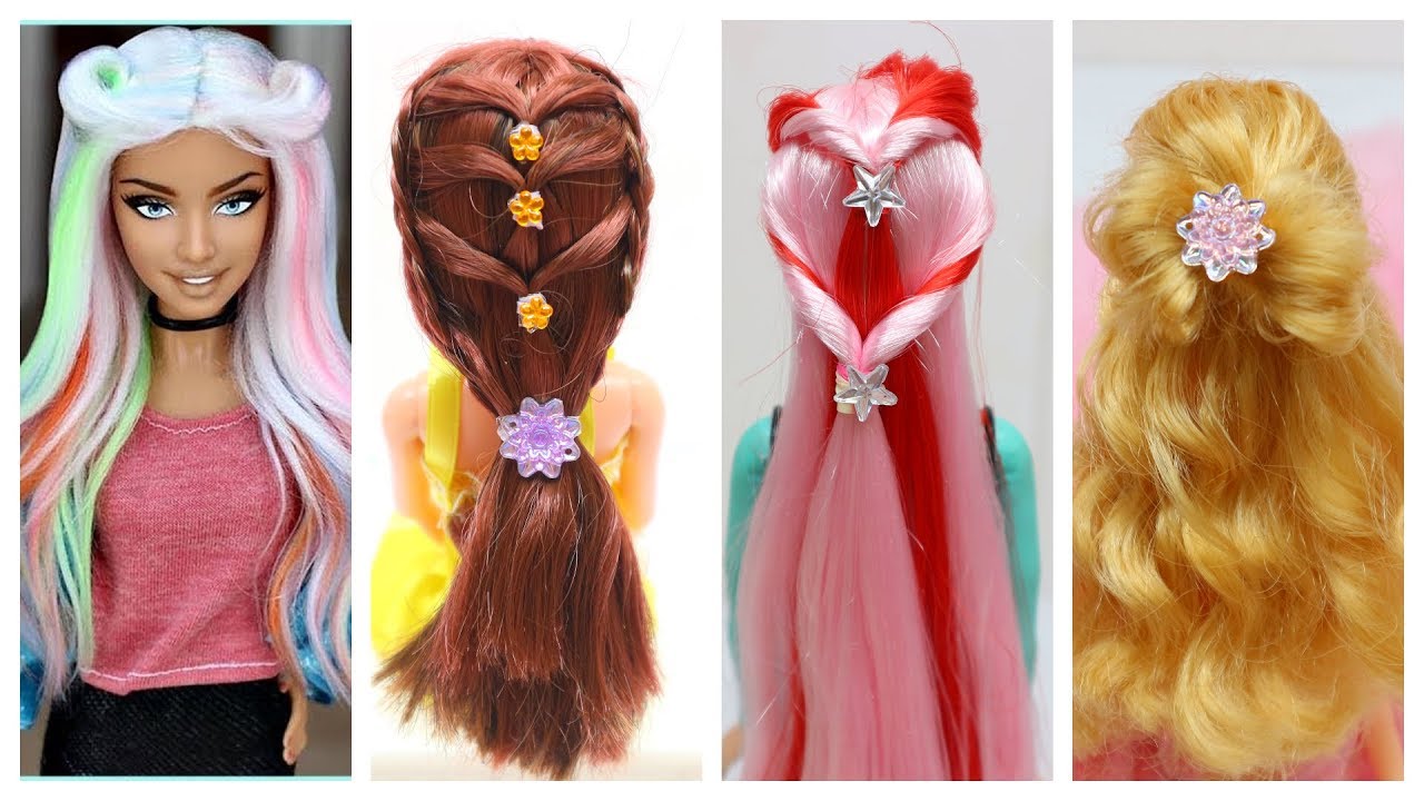 Barbie inspired hairstyle 🩷 #barbiehairstyles #barbieinspired #hairin... |  TikTok